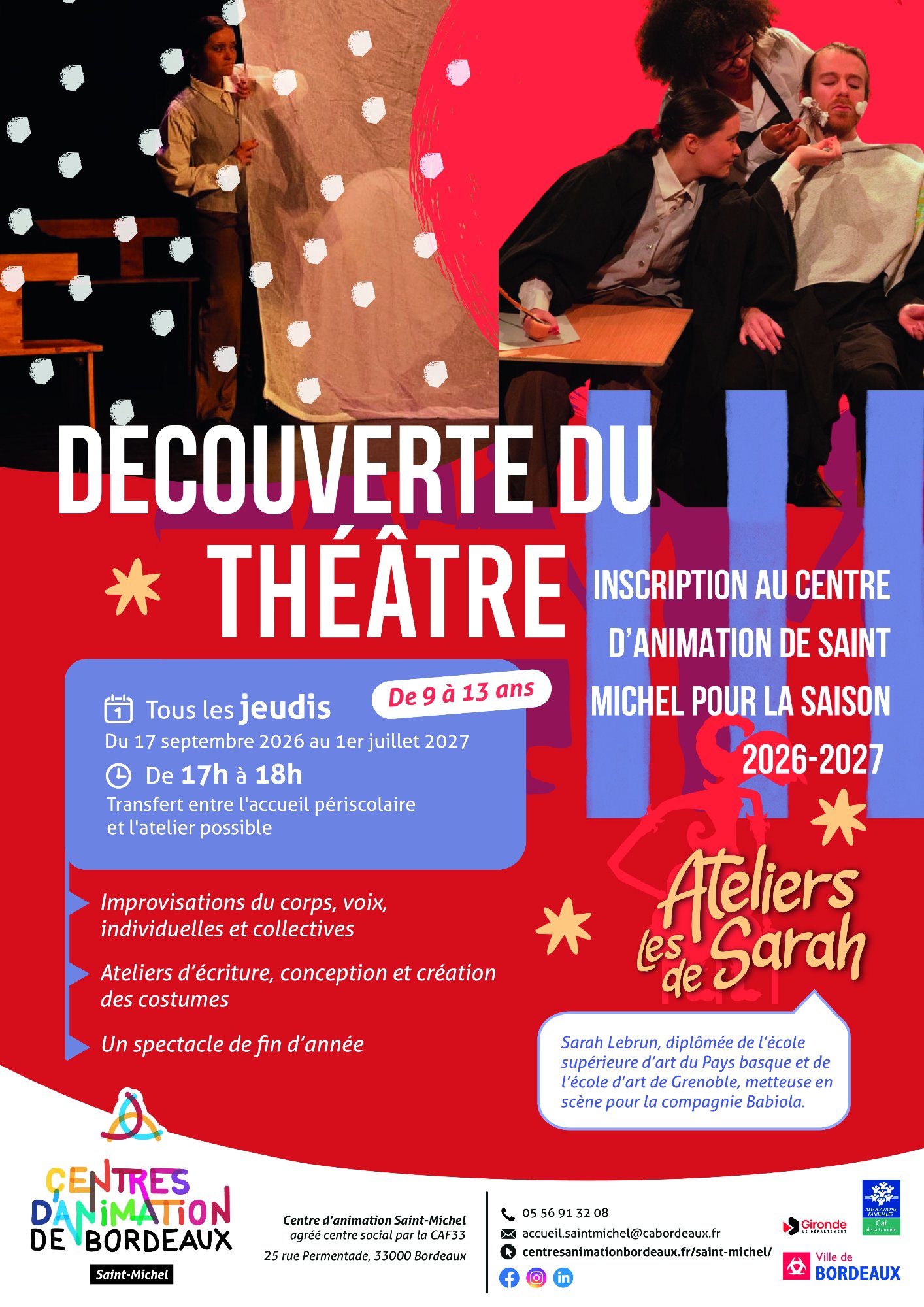 Nouveautés 2026-2027 !
